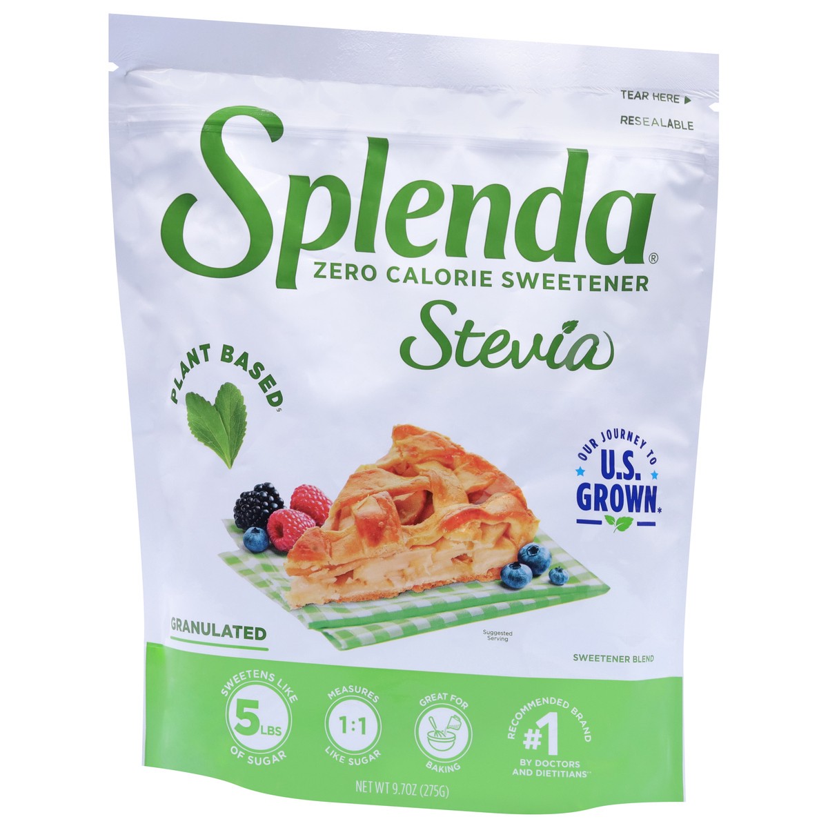 slide 12 of 14, Splenda Zero Calorie Stevia Sweetener 9.7 oz, 9.7 oz