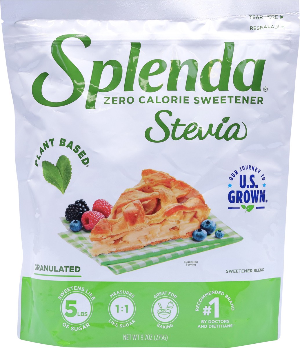 slide 5 of 14, Splenda Zero Calorie Stevia Sweetener 9.7 oz, 9.7 oz