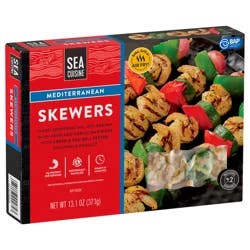 Sea Cuisine Mediterranean Shrimp Skewers, BAP, 13.1 oz