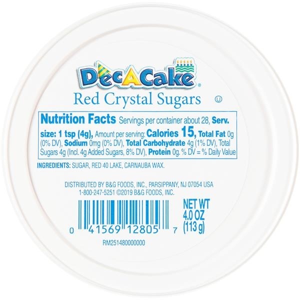 slide 1 of 1, Dec-A-Cake Dec Cake Red Cry, 1 ct