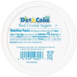 Dec-A-Cake Dec Cake Red Cry