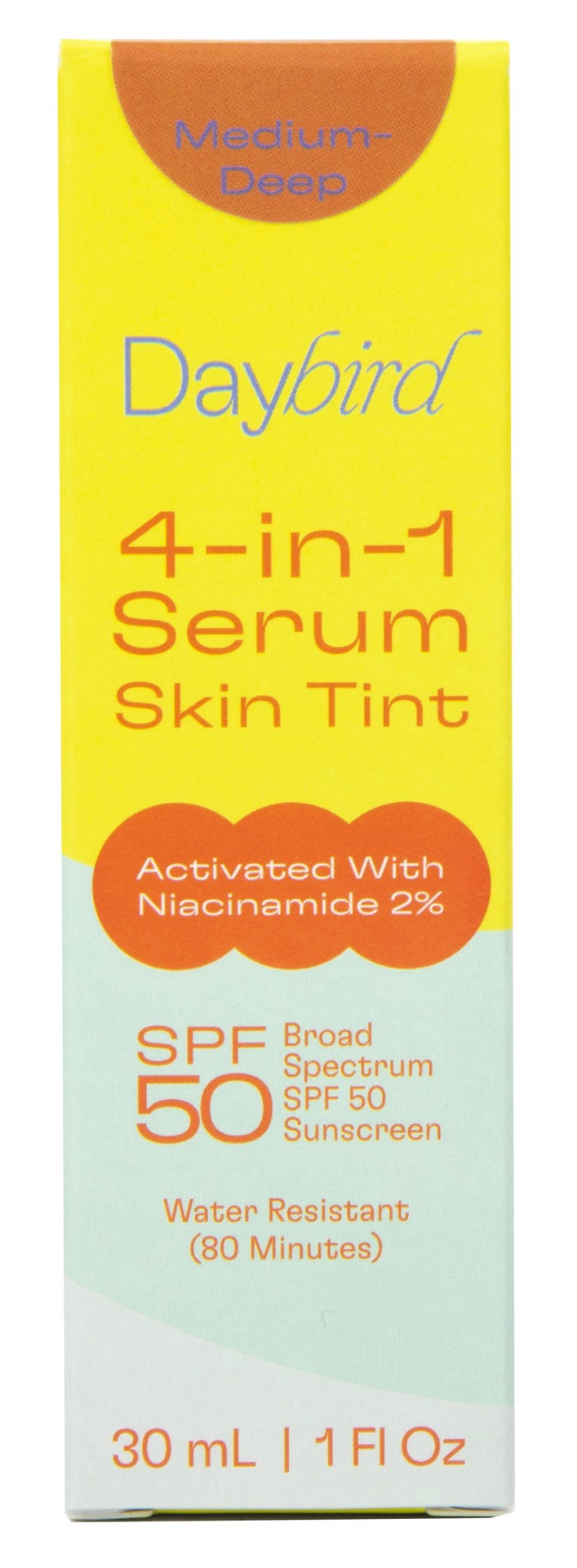 slide 1 of 1, Daybird 4-in-1 Serum Skin Tint SPF 50 - Medium-Deep, 1 oz