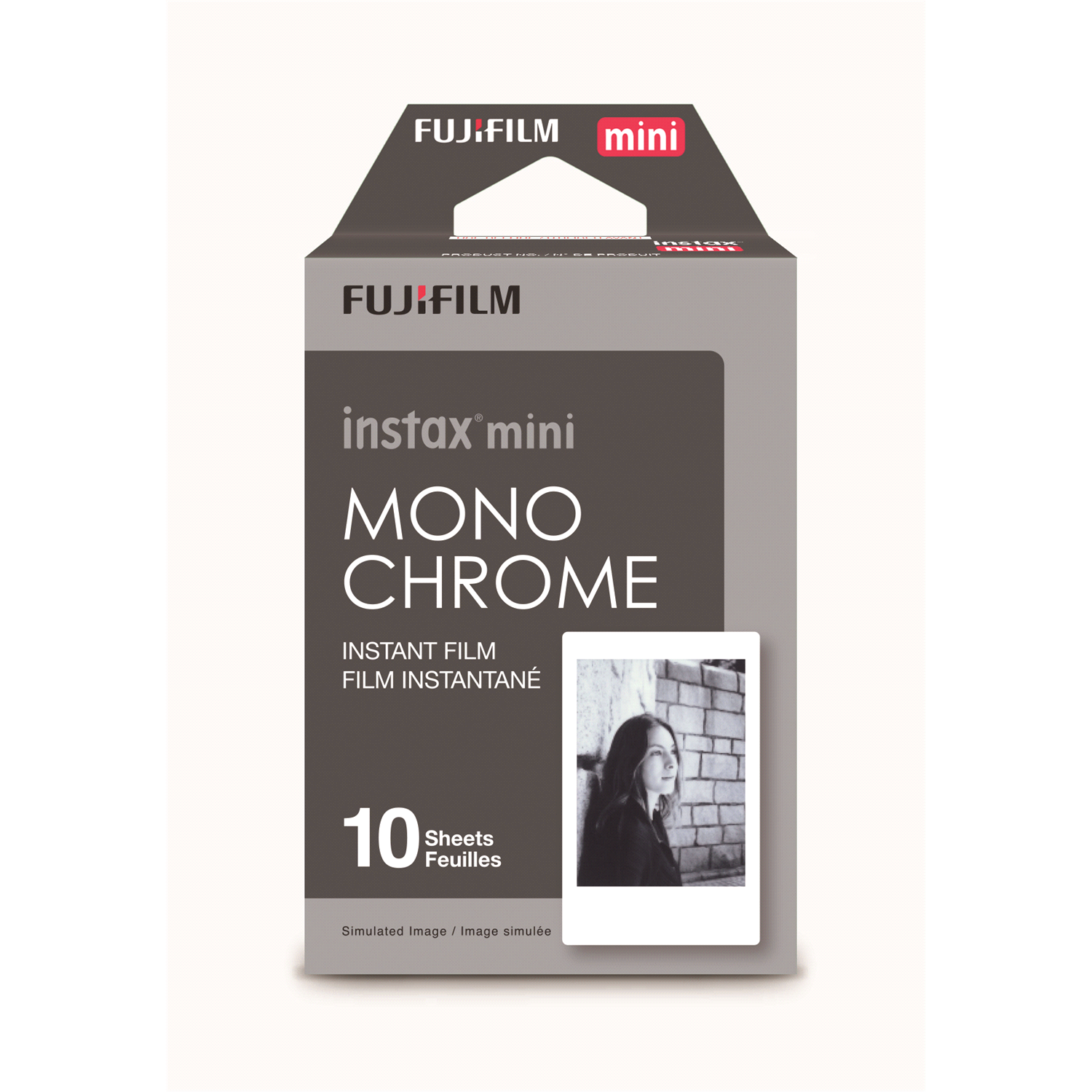 slide 1 of 1, Fujifilm Instax Mini Monochrome Film - 10 Pack, 1 ct