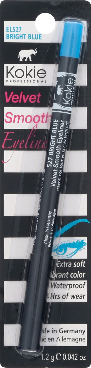 slide 5 of 9, Kokie Bright Blue EL527 Waterproof Velvet Smooth Eyeliner 0.042 oz, 1 ct