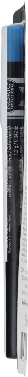 slide 7 of 9, Kokie Bright Blue EL527 Waterproof Velvet Smooth Eyeliner 0.042 oz, 1 ct