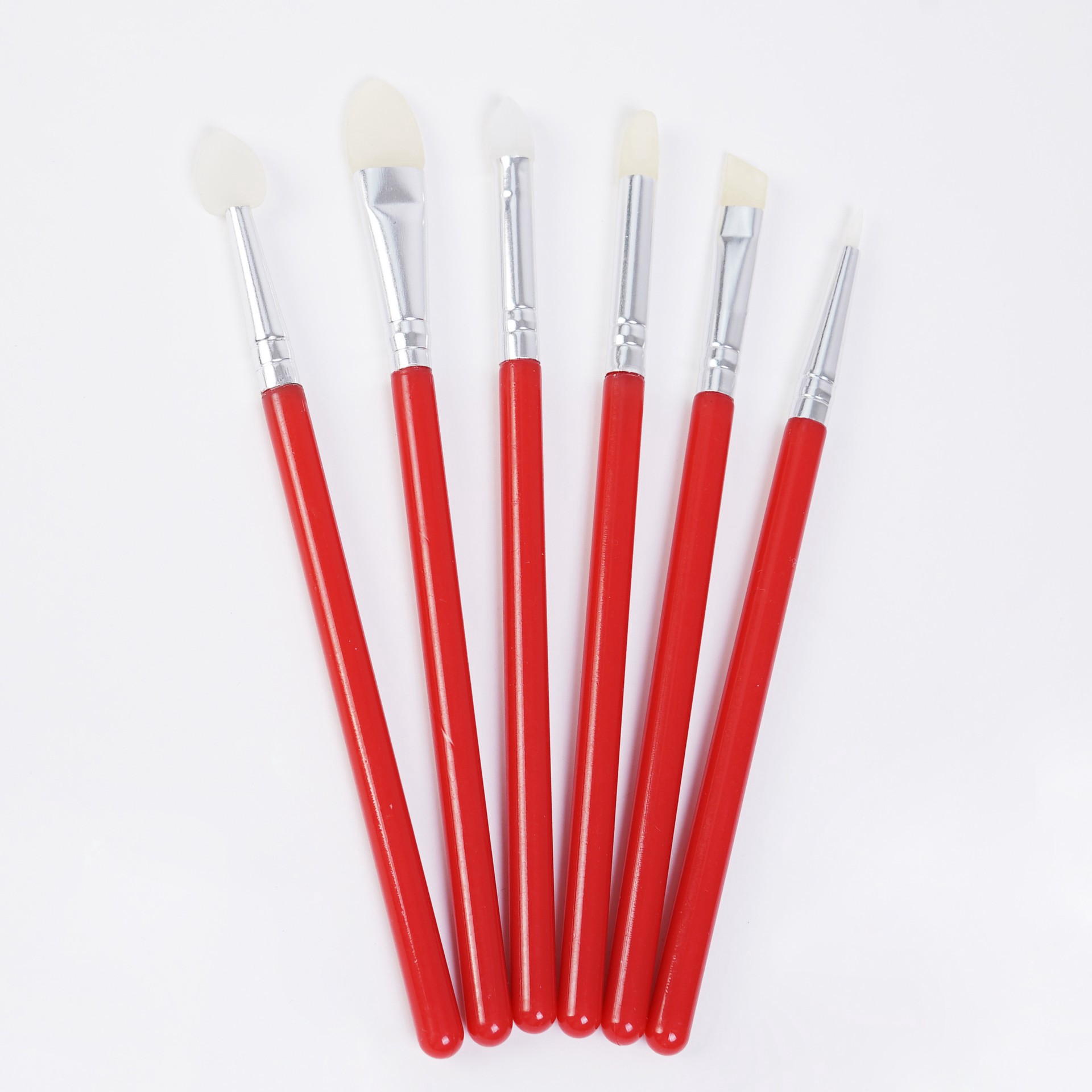 slide 4 of 4, 6 Piece Silicone Brush Set By Craft Smart, 6 ct