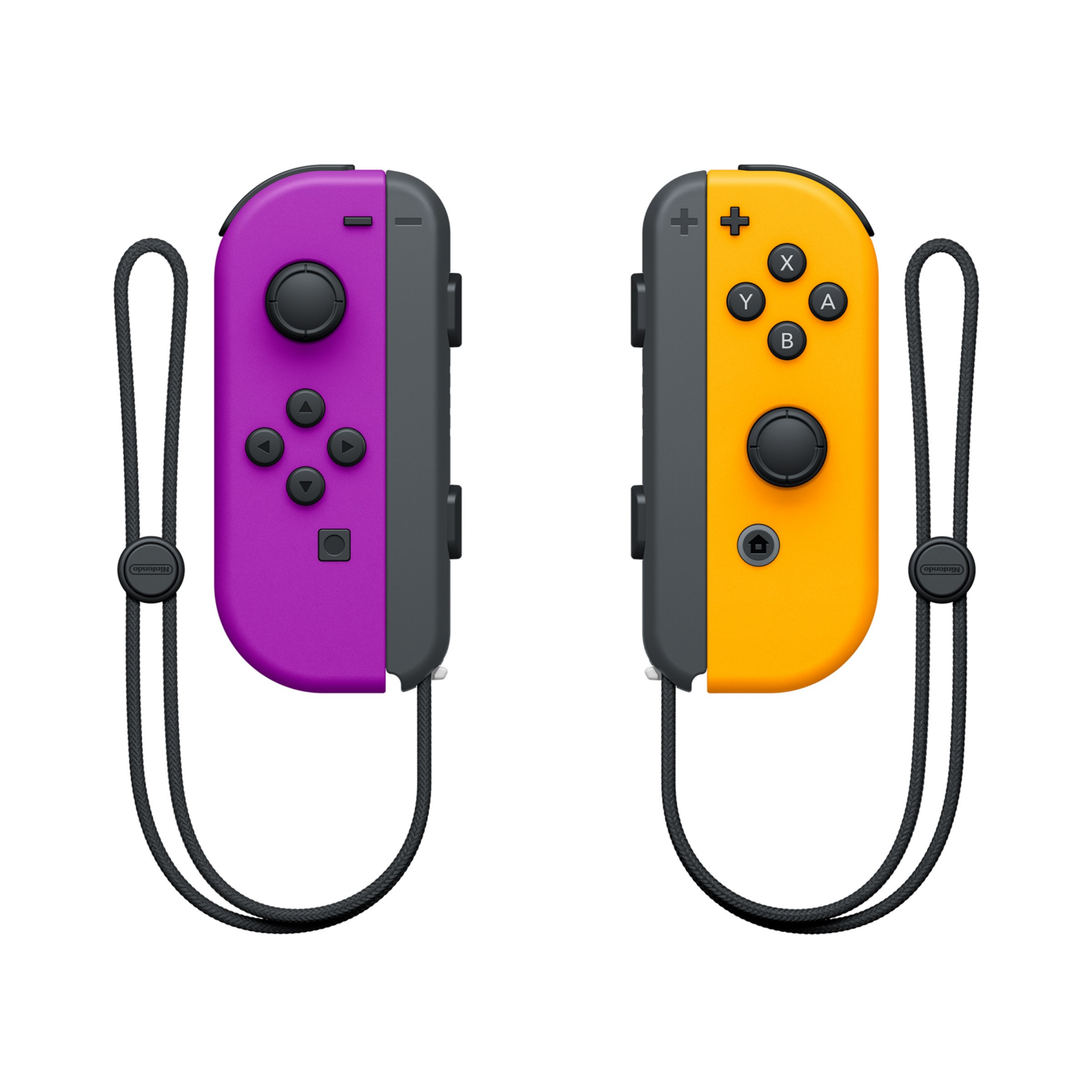 slide 2 of 3, Nintendo Switch Neon Purple/Neon Orange Joy-Con (L)/(R) 1 ea, 1 ct
