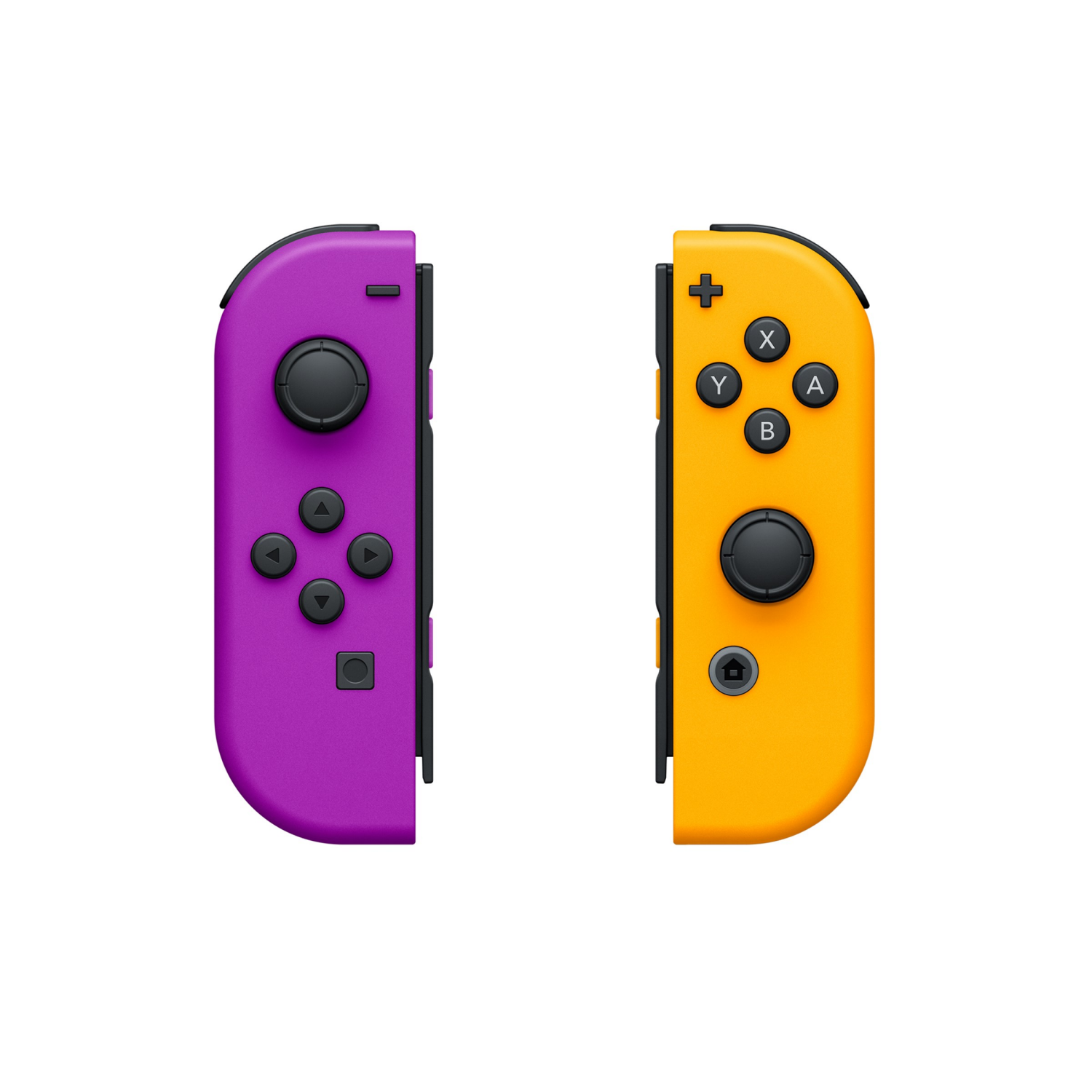 slide 3 of 3, Nintendo Switch Neon Purple/Neon Orange Joy-Con (L)/(R) 1 ea, 1 ct