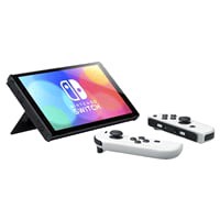 slide 18 of 21, Nintendo Switch - OLED Model with White Joy-Con, 1 ct