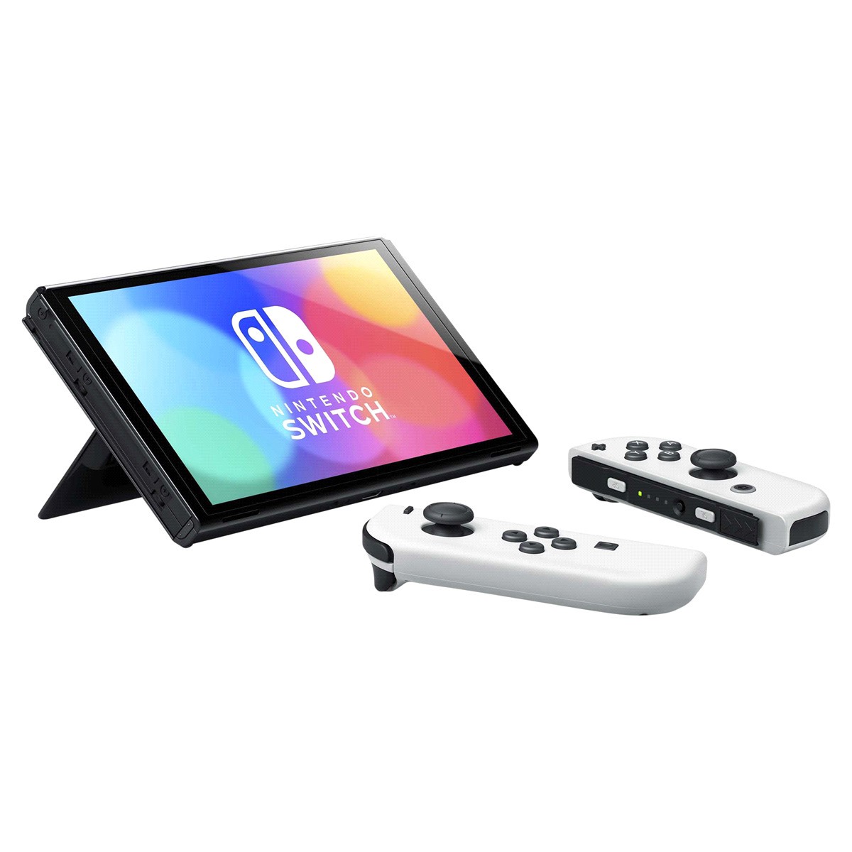 slide 17 of 21, Nintendo Switch - OLED Model with White Joy-Con, 1 ct