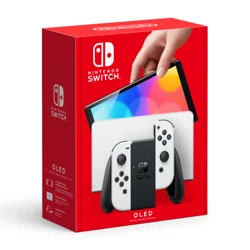 Nintendo Switch - OLED Model with White Joy-Con
