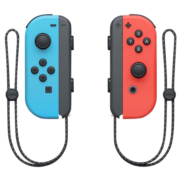 slide 10 of 17, Nintendo Switch - OLED Model with Neon Red & Neon Blue Joy-Con, 1 ct