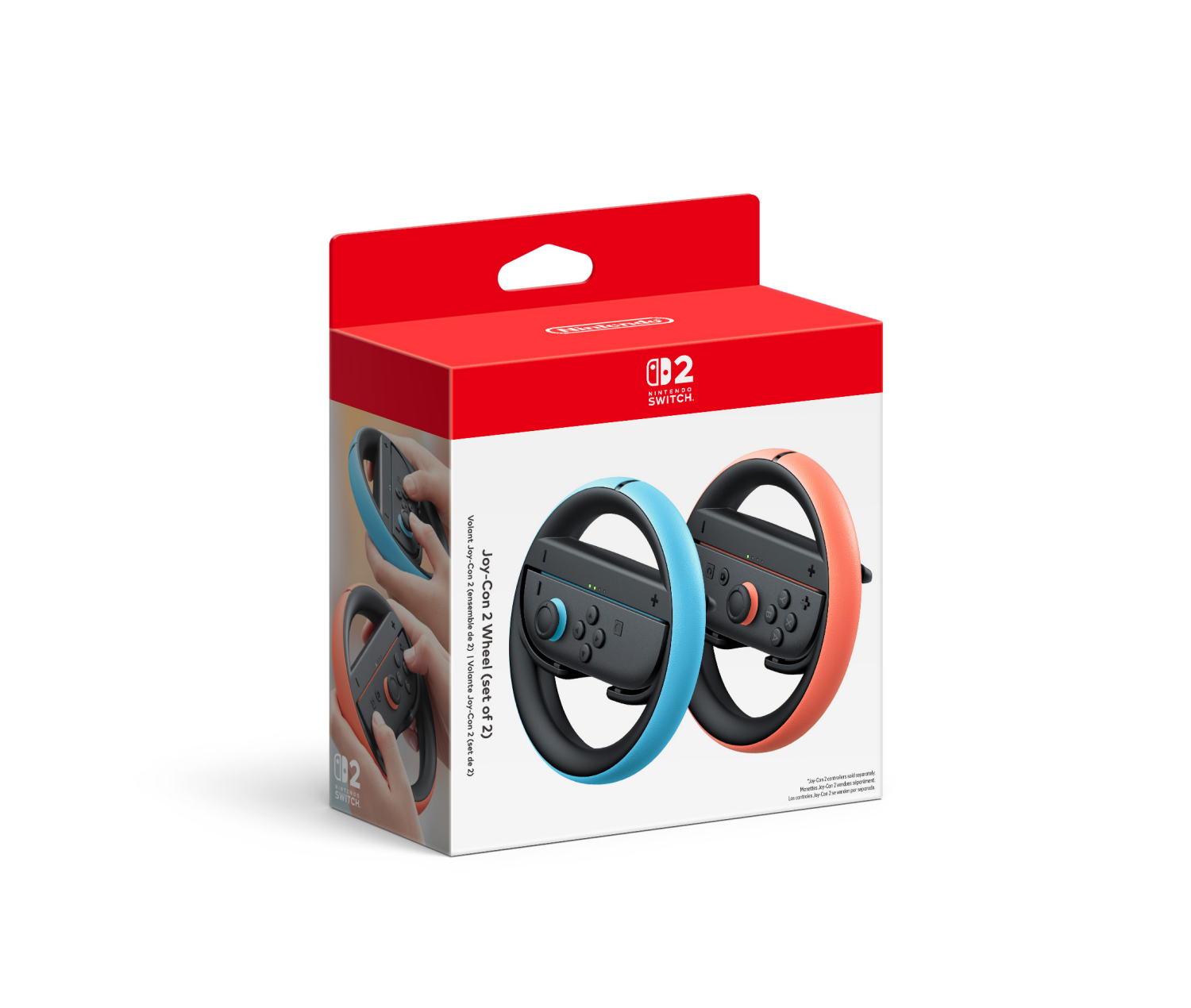 slide 1 of 7, Nintendo Joy-Con 2 Wheel (set of 2), 1 ct