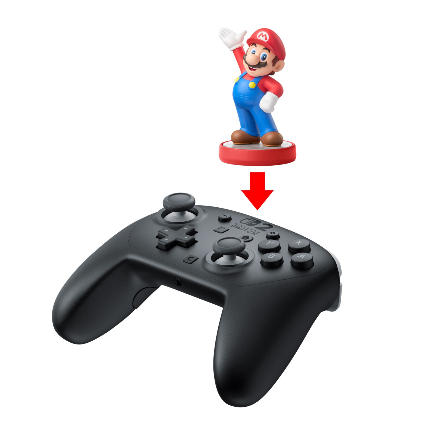 slide 7 of 7, Nintendo Switch 2 Pro Controller, 1 ct