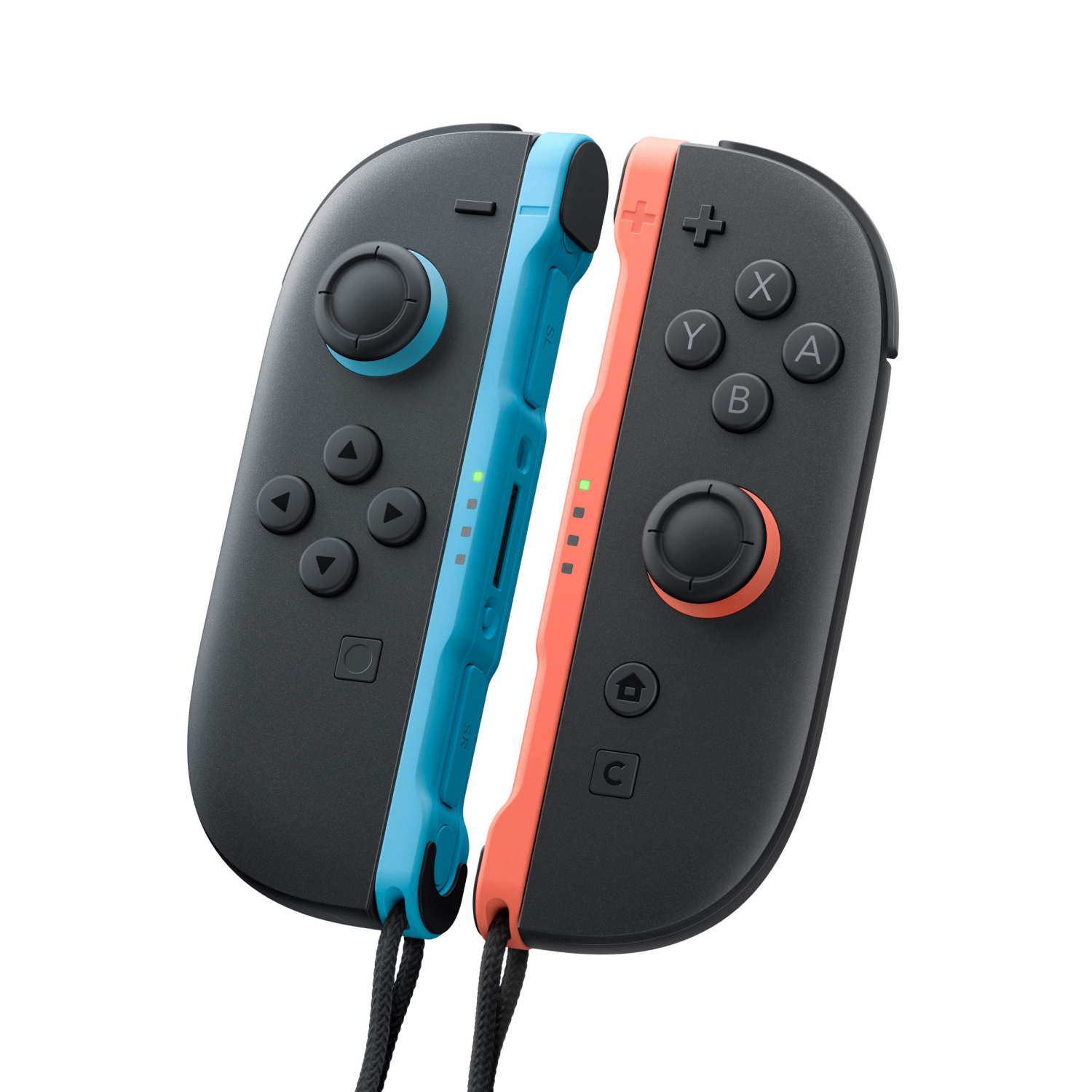 slide 2 of 8, Nintendo Joy-Con 2 (L)/(R) Light Blue/Light Red, 1 ct