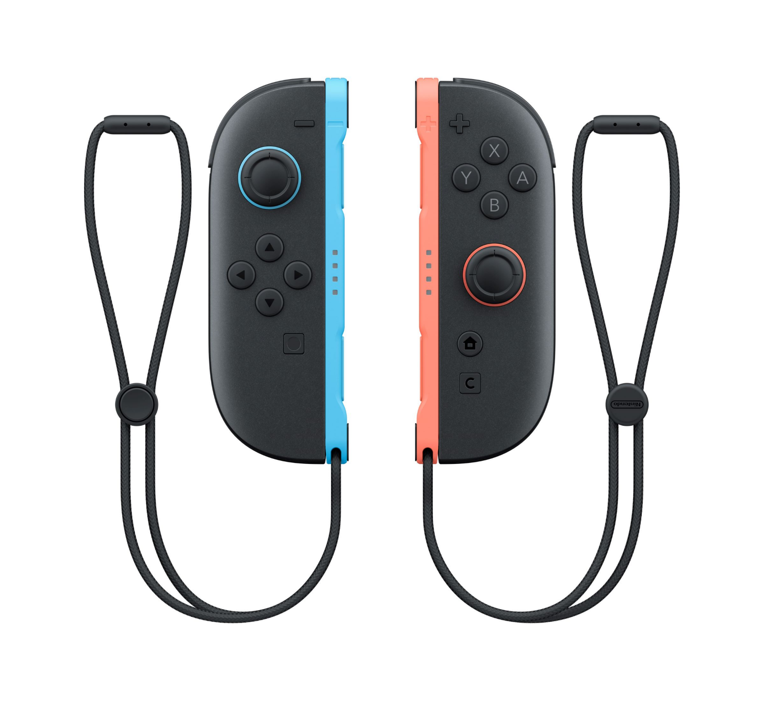 slide 4 of 8, Nintendo Joy-Con 2 (L)/(R) Light Blue/Light Red, 1 ct