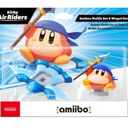 Nintendo Amiibo - Bandana Waddle Dee & Winged Star - Kirby Air Riders Series