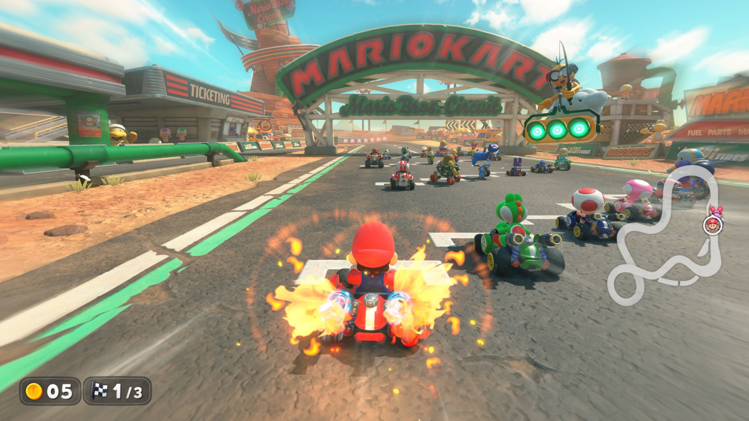 slide 4 of 6, Nintendo Mario Kart World, 1 ct