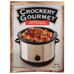 Crockery Gourmet Seasoning Mix for Beef 2.5 oz