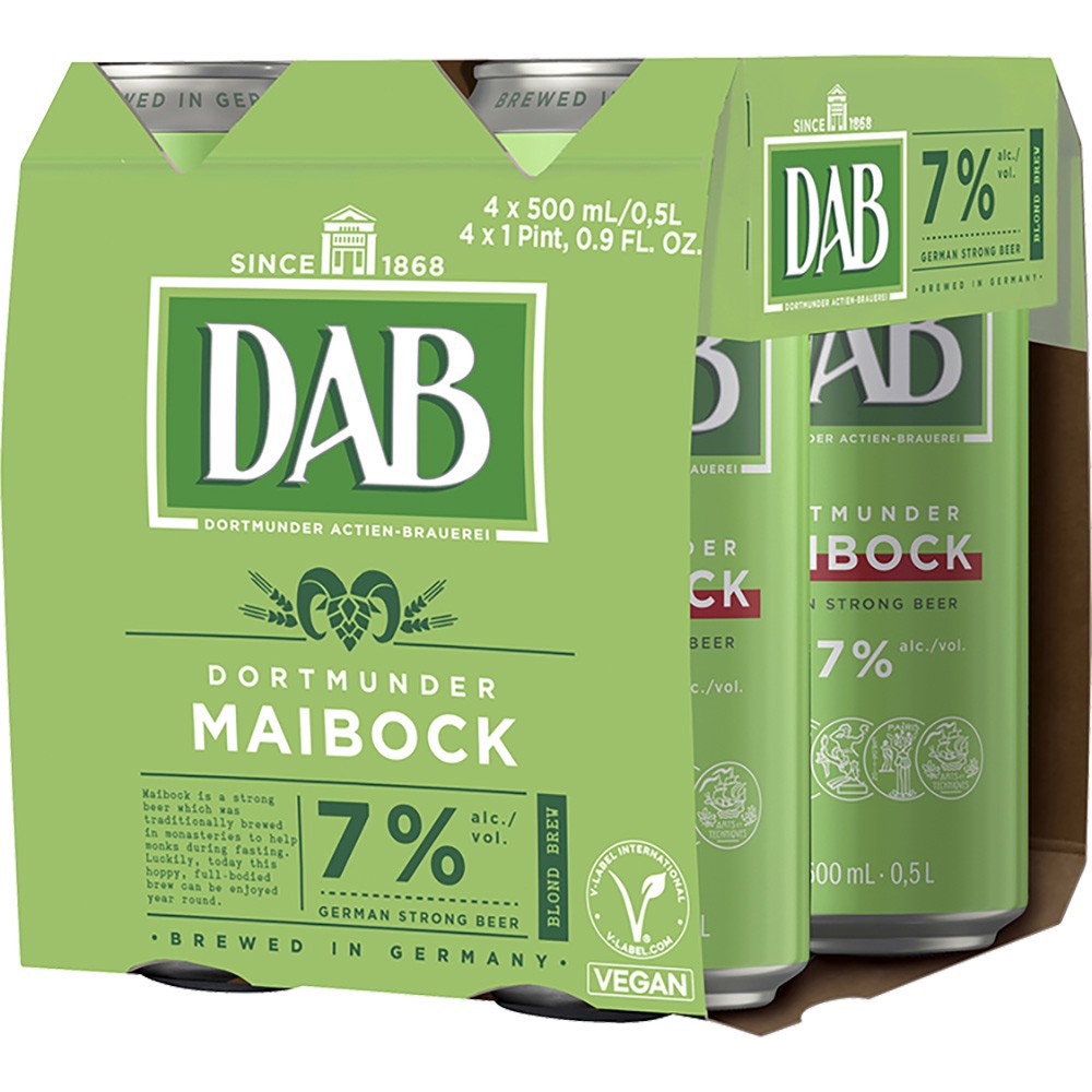slide 1 of 1, Dab Dortmunder Maobock Sngl, 4 ct; 16 oz