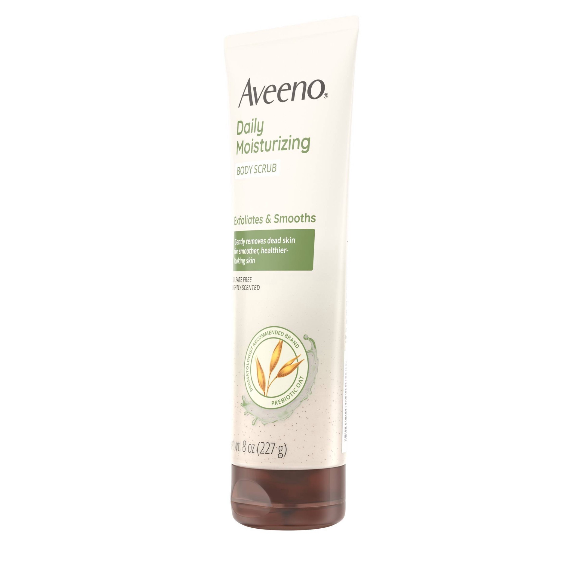 slide 3 of 11, Aveeno Daily Moisturizing Body Scrub 8 oz, 8 fl oz