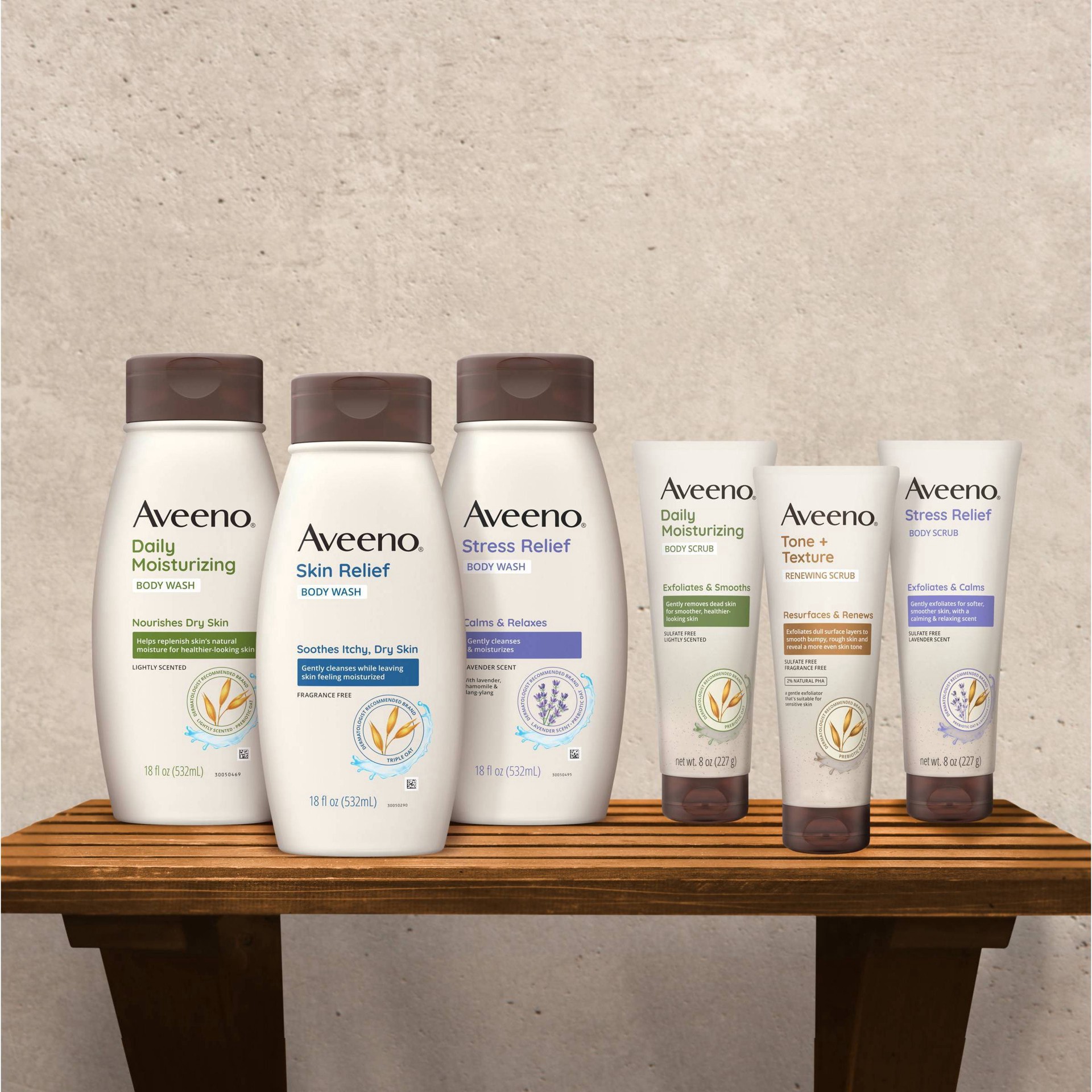 slide 6 of 11, Aveeno Daily Moisturizing Body Scrub 8 oz, 8 fl oz
