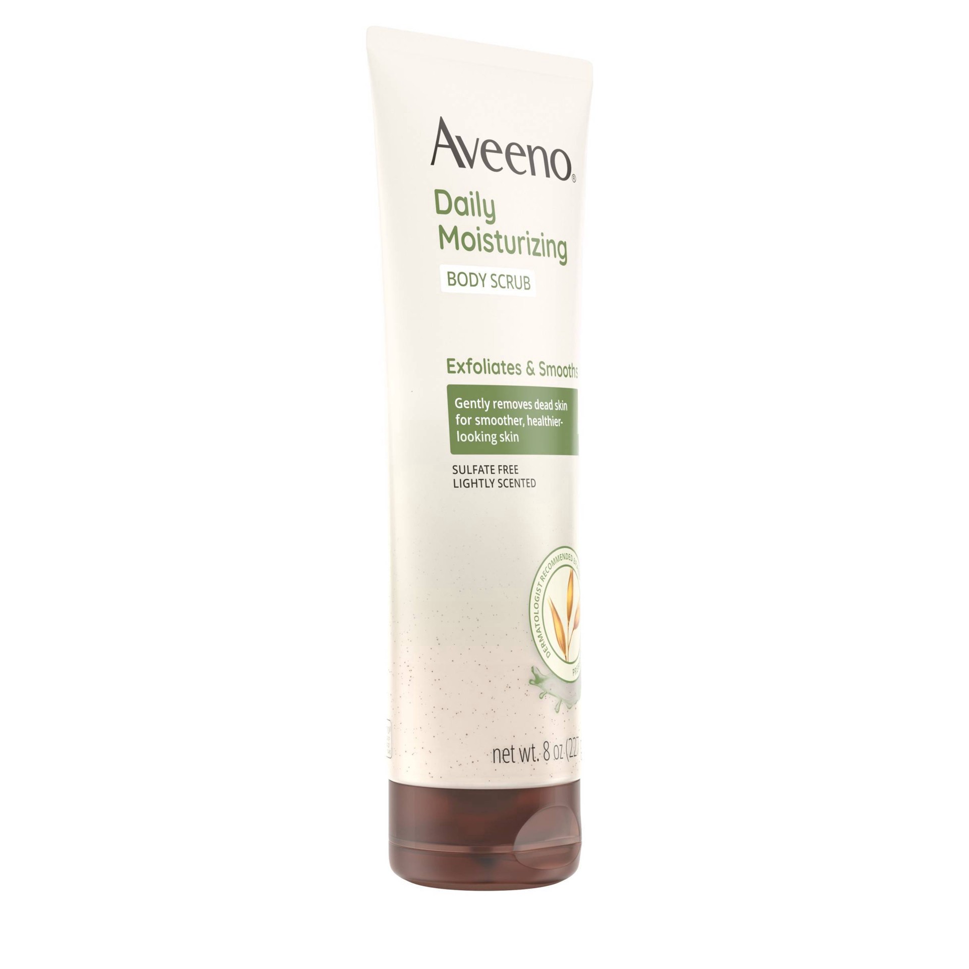 slide 7 of 11, Aveeno Daily Moisturizing Body Scrub 8 oz, 8 fl oz