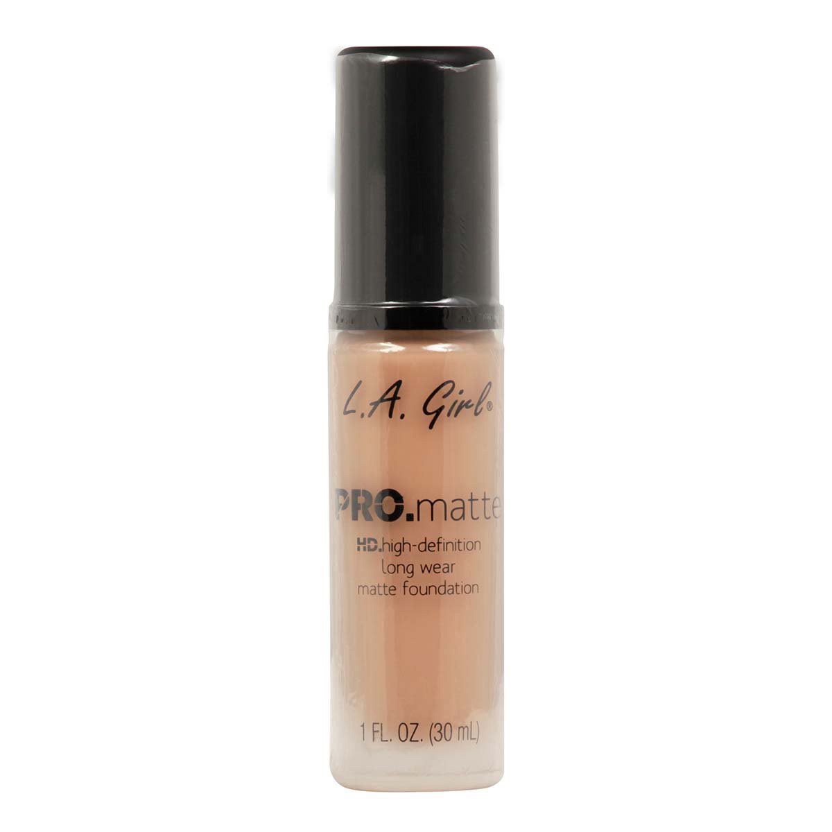 slide 1 of 6, L.A. Girl Matte Foundation, Sand, Liquid, 1 oz