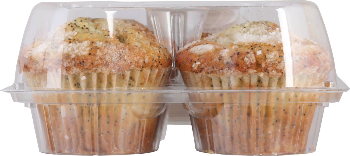 slide 5 of 14, Bakery Fresh Goodness Lemon Poppy Seed Muffins 15 oz, 15 oz