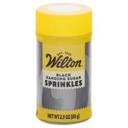 Wilton Black Sanding Sugar Sprinkles 2.9 oz