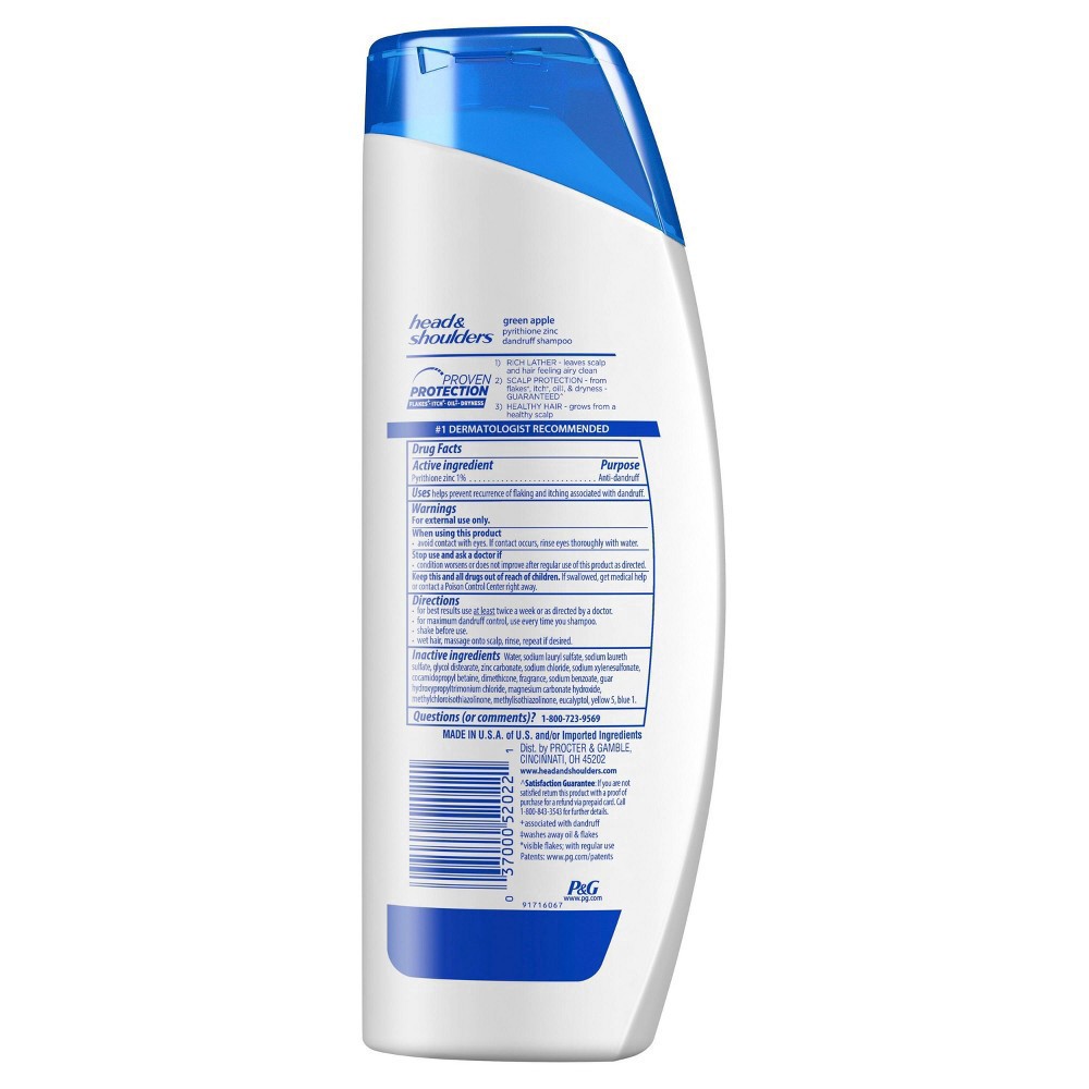 slide 2 of 21, Head & Shoulders Green Apple Daily Use Antidandruff Shampoo And Conditioner Twin Pack, 2 ct