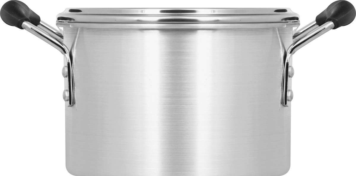 slide 2 of 11, Victoria Aluminum 6 Quart Stock Pot with Glass Lid 1 ea, 6 qt