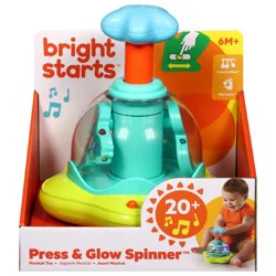 Bright Starts Press & Glow Spinner 1 ea