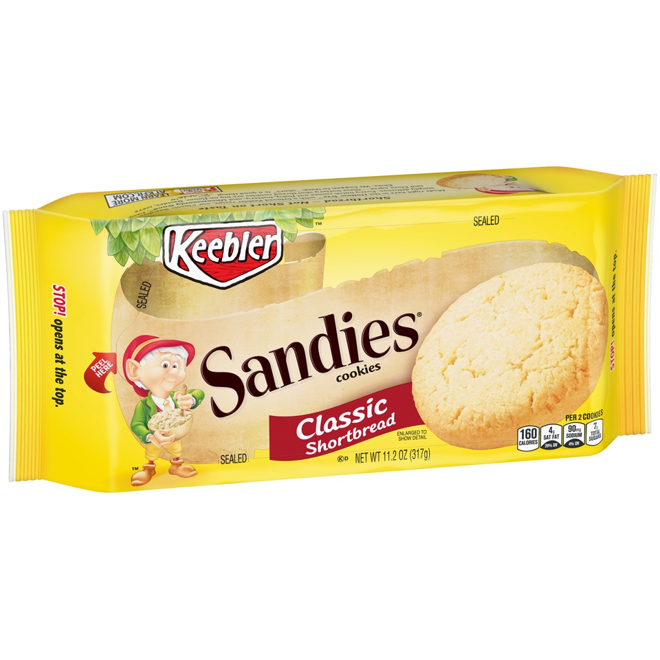 slide 2 of 7, Keebler Sandies Cookies 11.2 oz, 11.2 oz