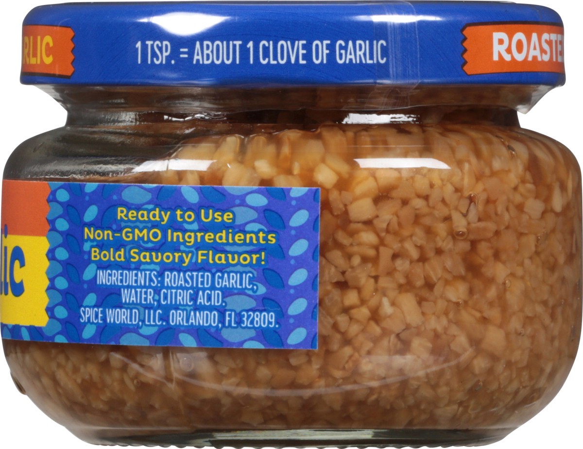 slide 12 of 13, Spice World Roasted Minced Garlic 4 oz, 4 oz