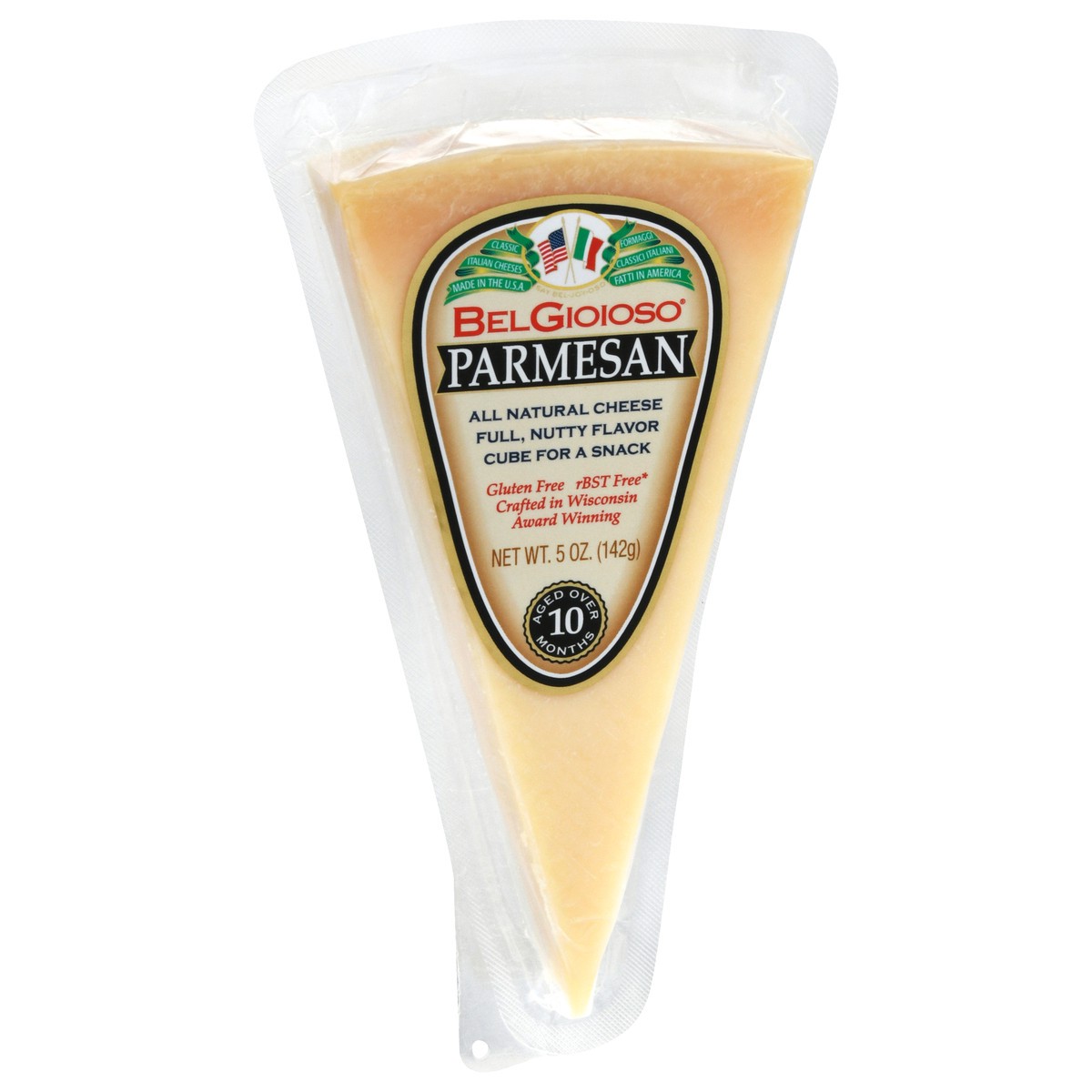 slide 2 of 9, BelGioioso Parmesan Cheese Wedge, 5 oz