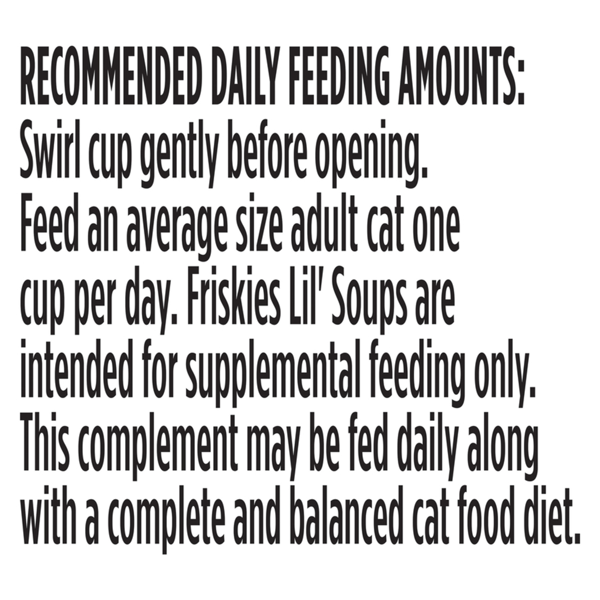 slide 3 of 4, Friskies Wet Friskies Lil Soups Butternut Squash Adult Cat Food, 1.2 oz