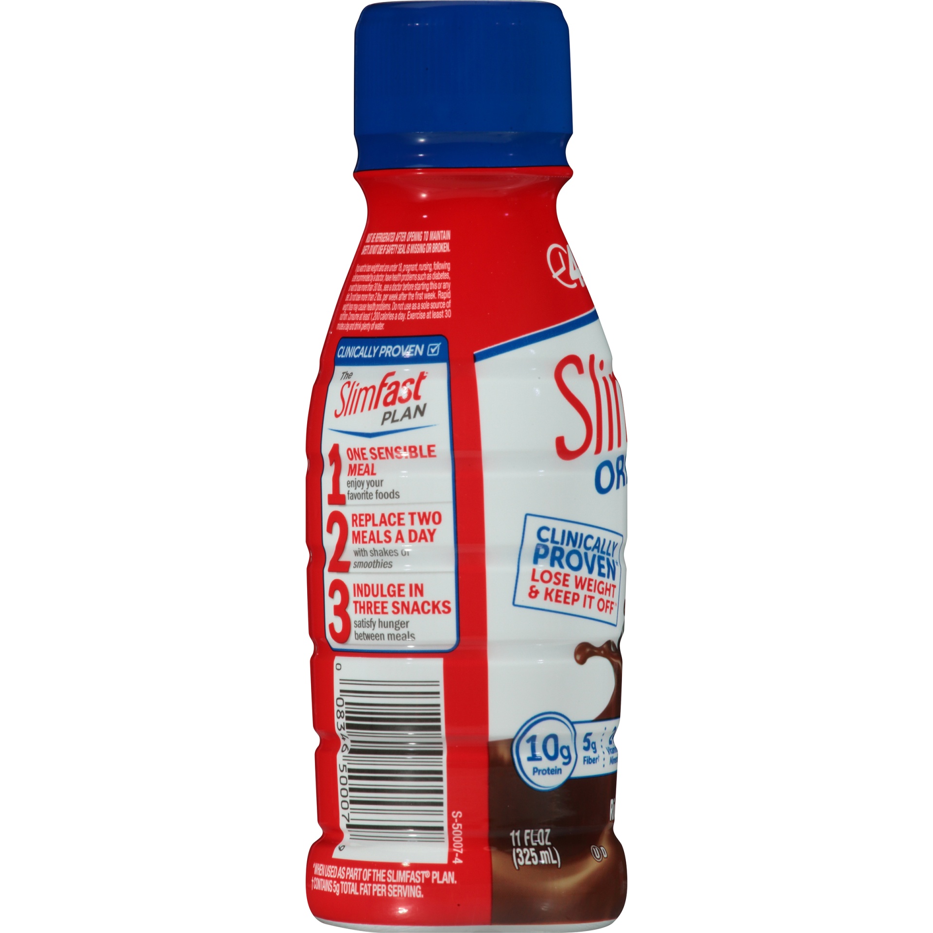 slide 2 of 6, SlimFast Original Rich Chocolate Royale Meal Replacement Shake, 11 fl oz