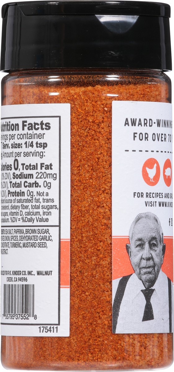 slide 5 of 9, Kinder's The BBQ Blend Rub 6.25 oz, 6.25 oz