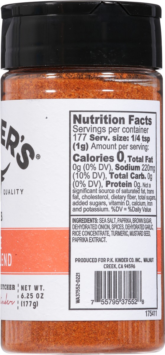 slide 8 of 9, Kinder's The BBQ Blend Rub 6.25 oz, 6.25 oz
