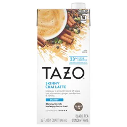 TAZO CONC Skinny Chai Latte 6 32z