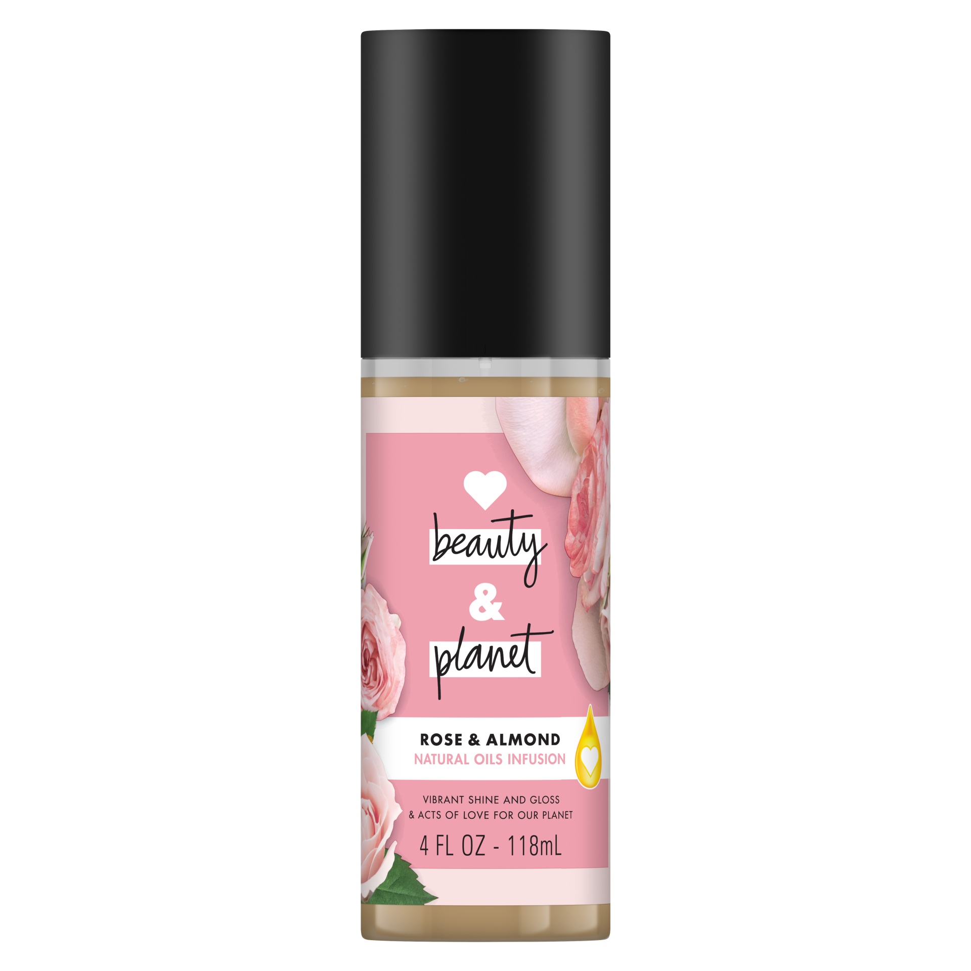 slide 1 of 2, Love Beauty and Planet Rose Essential Hair Oil, 4 oz