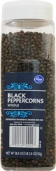 Kroger Whole Black Peppercorns
