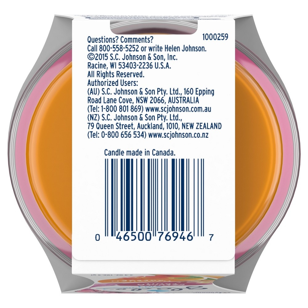 slide 5 of 5, Glade 2in1 Jar Candle Air Freshener, Hawaiian Breeze & Vanilla Passion Fruit, 3.4 oz