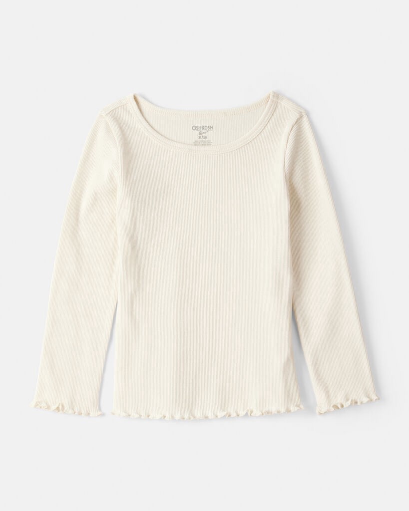 slide 2 of 5, Oshkosh Toddler Girl Striped Denim Long-Sleeve Dress - White/Blue White/Blue 4T, 1 ct