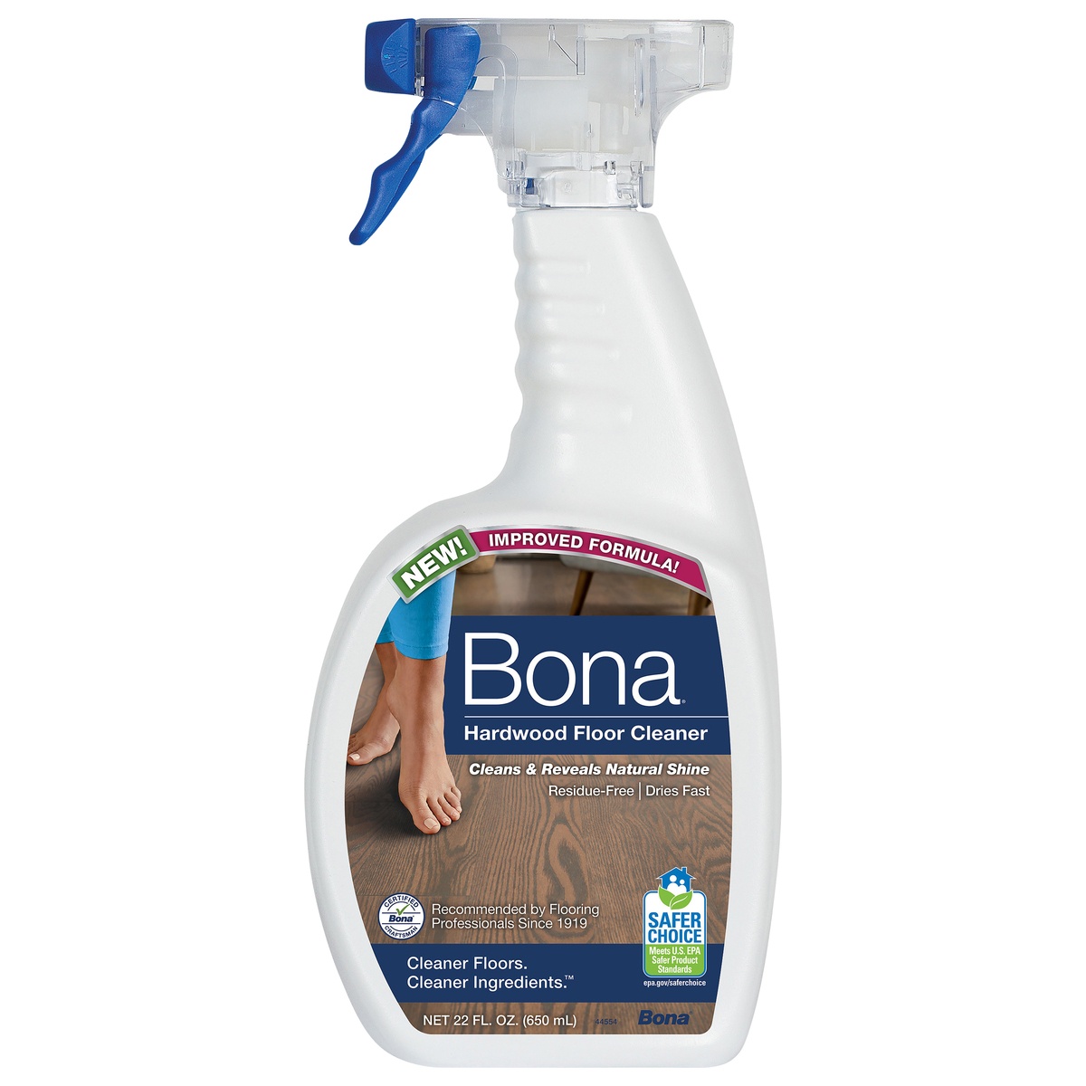 slide 1 of 4, Bona Hardwood Floor Cleaner, 22 fl oz