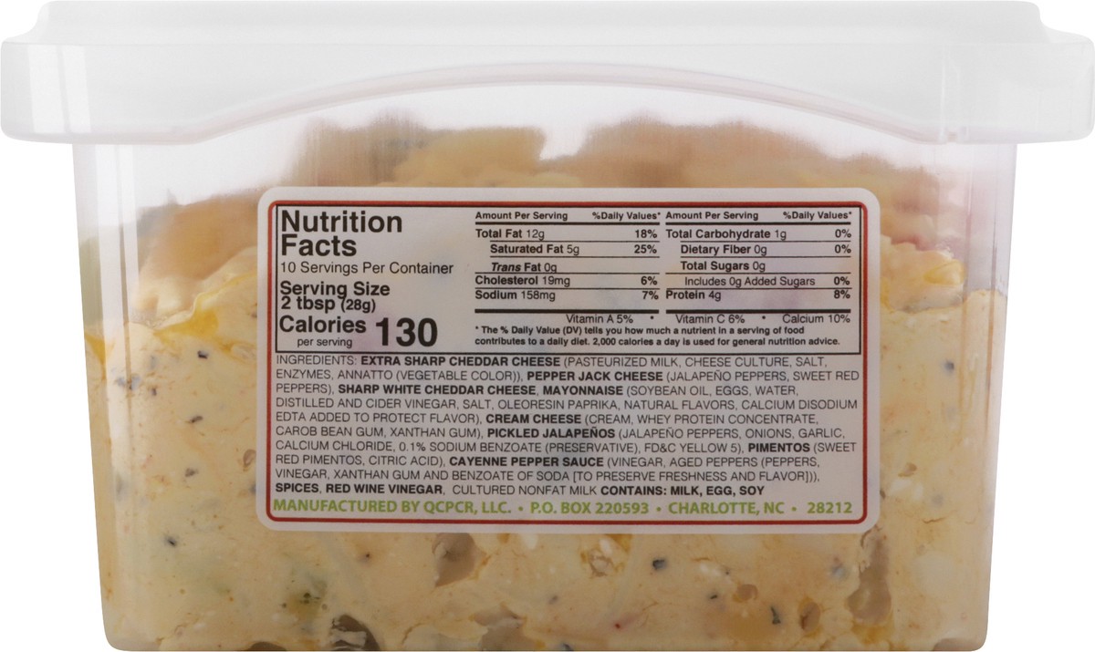 slide 3 of 13, Queen Charlottes Jalapeno Pimiento Cheese 10 oz, 10 oz