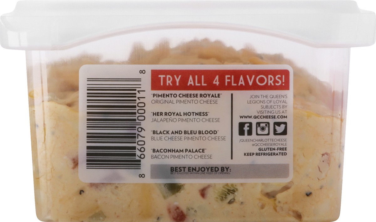 slide 8 of 13, Queen Charlottes Jalapeno Pimiento Cheese 10 oz, 10 oz
