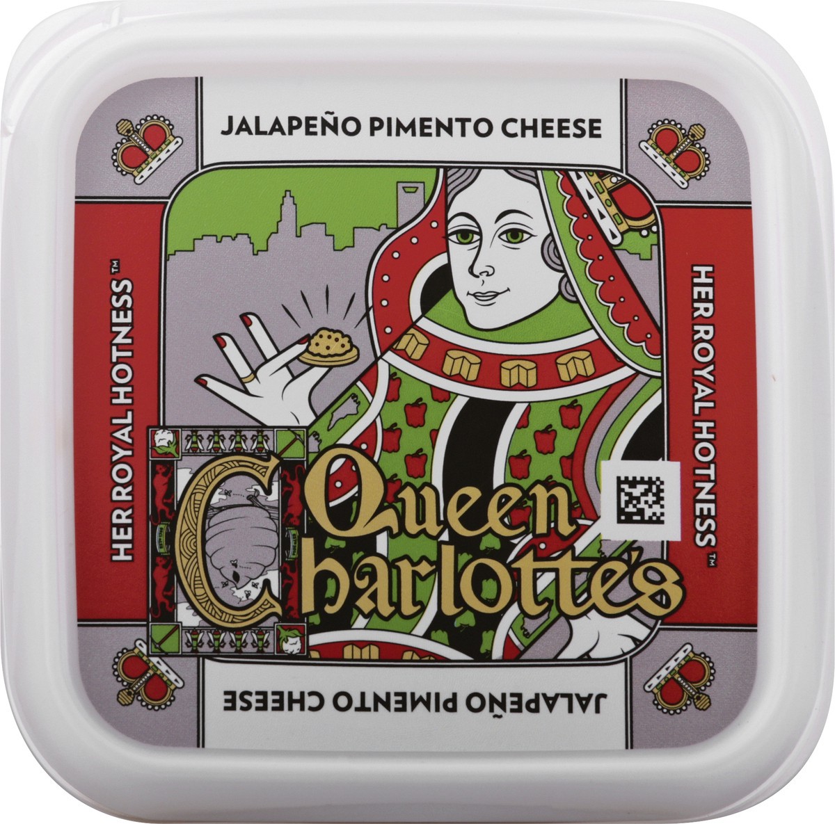slide 5 of 13, Queen Charlottes Jalapeno Pimiento Cheese 10 oz, 10 oz