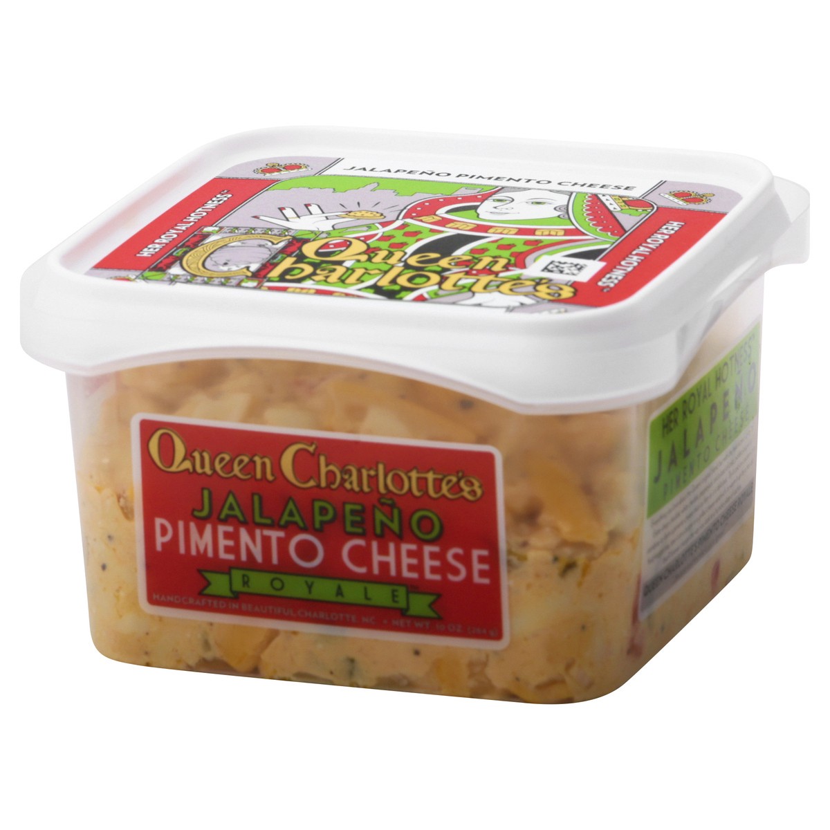slide 13 of 13, Queen Charlottes Jalapeno Pimiento Cheese 10 oz, 10 oz